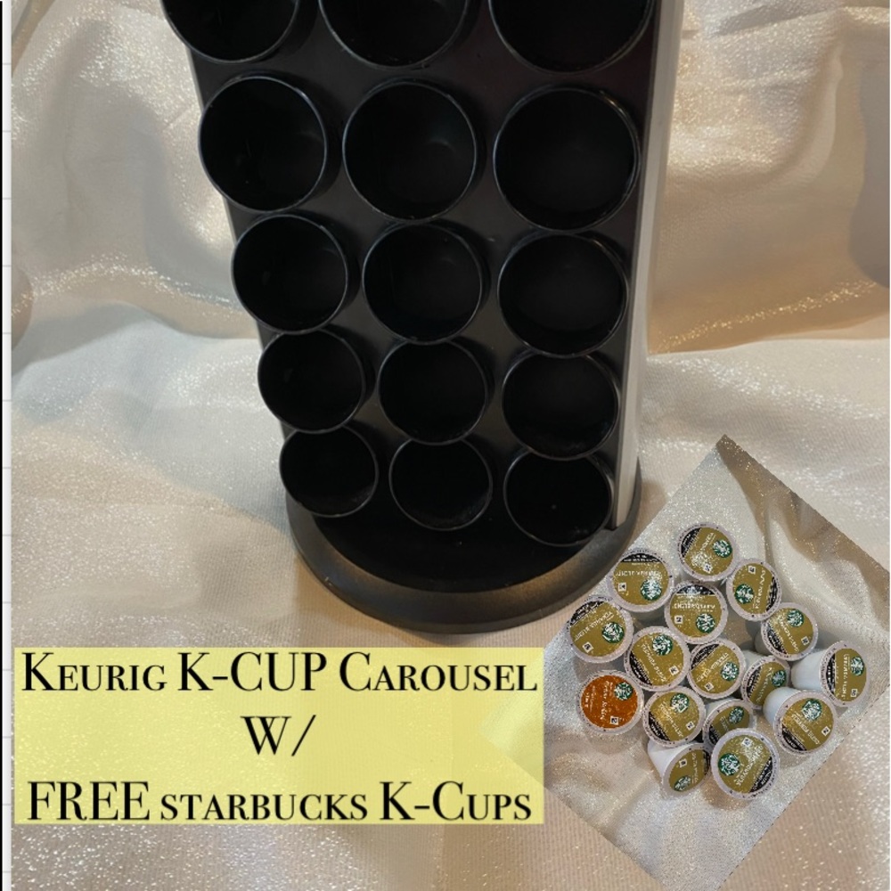 Keurig K-Cup Carousel with 16 FREE K-Cups
